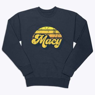 Macy Nebraska Sublime Sunset Premium Crewneck Sweatshirt