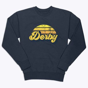 Derby Kansas Sublime Sunset Premium Crewneck Sweatshirt