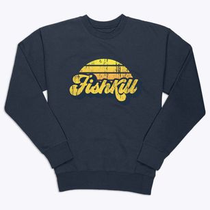 Fishkill New York Sublime Sunset Premium Crewneck Sweatshirt