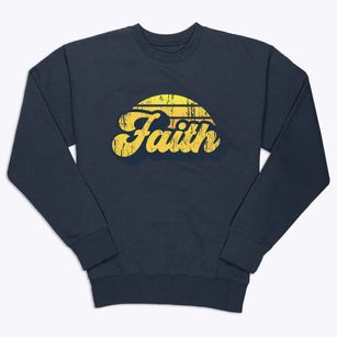 Faith North Carolina Sublime Sunset Premium Crewneck Sweatshirt