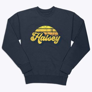 Halsey Wisconsin Sublime Sunset Premium Crewneck Sweatshirt