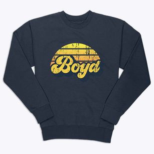 Boyd Wisconsin Sublime Sunset Premium Crewneck Sweatshirt