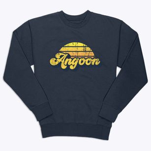 Angoon Alaska Sublime Sunset Premium Crewneck Sweatshirt