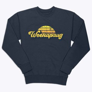 Weekapaug Rhode Island Sublime Sunset Premium Crewneck Sweatshirt