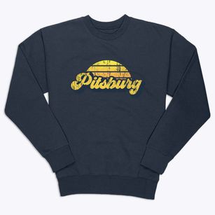 Pitsburg Ohio Sublime Sunset Premium Crewneck Sweatshirt