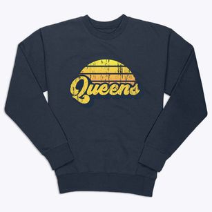 Queens New York Sublime Sunset Premium Crewneck Sweatshirt