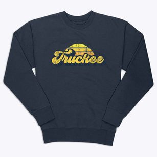 Truckee California Sublime Sunset Premium Crewneck Sweatshirt