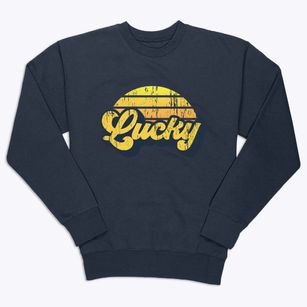 Lucky Louisiana Sublime Sunset Premium Crewneck Sweatshirt