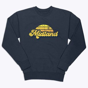 Midland Virginia Sublime Sunset Premium Crewneck Sweatshirt