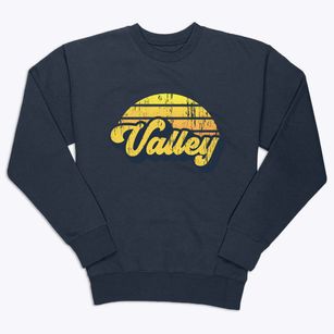 Valley Washington Sublime Sunset Premium Crewneck Sweatshirt