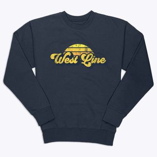 West Line Missouri Sublime Sunset Premium Crewneck Sweatshirt