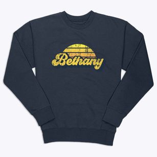 Bethany Indiana Sublime Sunset Premium Crewneck Sweatshirt
