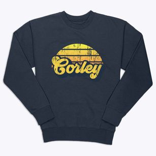 Corley Iowa Sublime Sunset Premium Crewneck Sweatshirt