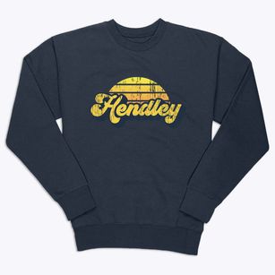 Hendley Nebraska Sublime Sunset Premium Crewneck Sweatshirt