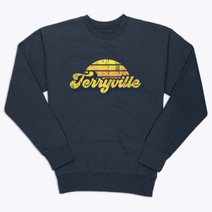 Terryville New York Sublime Sunset Premium Crewneck Sweatshirt