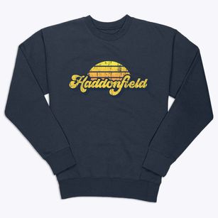 Haddonfield New Jersey Sublime Sunset Premium Crewneck Sweatshirt