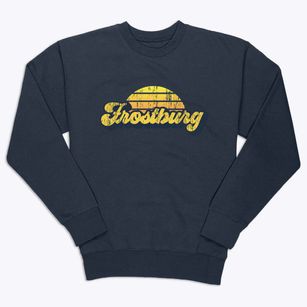 Frostburg Maryland Sublime Sunset Premium Crewneck Sweatshirt