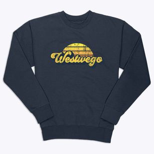 Westwego Louisiana Sublime Sunset Premium Crewneck Sweatshirt
