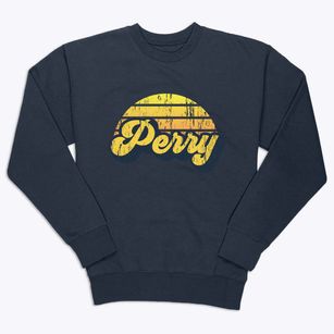 Perry Iowa Sublime Sunset Premium Crewneck Sweatshirt