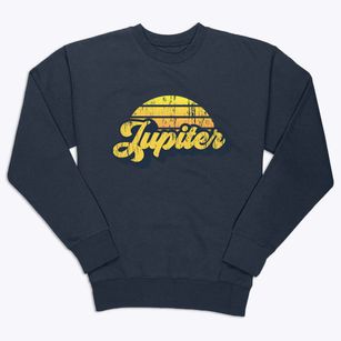 Jupiter Florida Sublime Sunset Premium Crewneck Sweatshirt