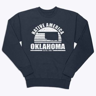  Oklahoma Sunset Premium Crewneck Sweatshirt