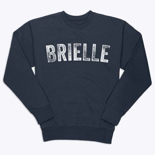 Brielle New Jersey Timeless Retro Premium Crewneck Sweatshirt