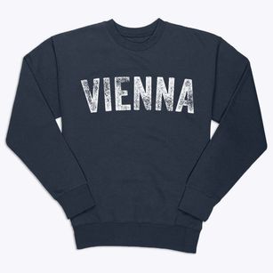 Vienna Georgia Timeless Retro Premium Crewneck Sweatshirt