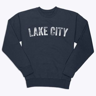 Lake City Pennsylvania Timeless Retro Premium Crewneck Sweatshirt