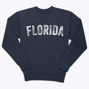 Florida New York Timeless Retro Premium Crewneck Sweatshirt