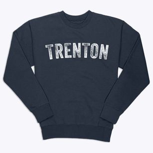 Trenton Illinois Timeless Retro Premium Crewneck Sweatshirt