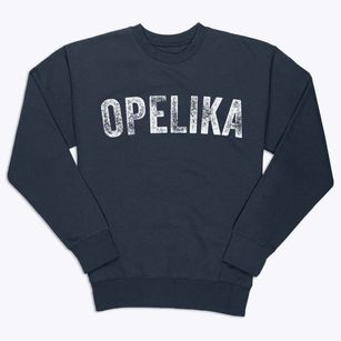 Opelika Alabama Timeless Retro Premium Crewneck Sweatshirt