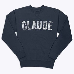 Claude Texas Timeless Retro Premium Crewneck Sweatshirt