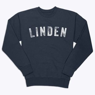 Linden Iowa Timeless Retro Premium Crewneck Sweatshirt