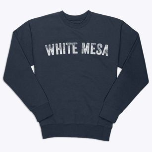 White Mesa Utah Timeless Retro Premium Crewneck Sweatshirt