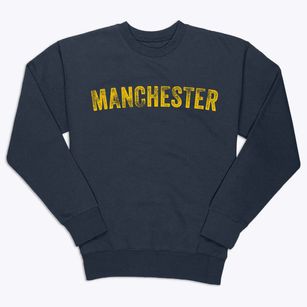 Manchester Washington Timeless Retro Premium Crewneck Sweatshirt