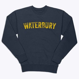Waterbury Vermont Timeless Retro Premium Crewneck Sweatshirt