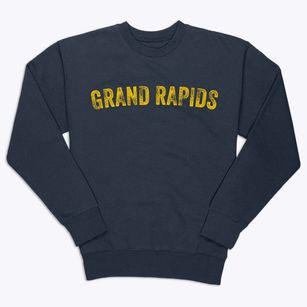 Grand Rapids Michigan Timeless Retro Premium Crewneck Sweatshirt