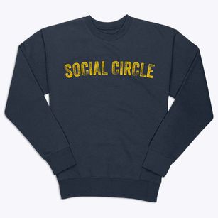 Social Circle Georgia Timeless Retro Premium Crewneck Sweatshirt