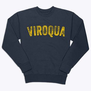 Viroqua Wisconsin Timeless Retro Premium Crewneck Sweatshirt