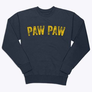 Paw Paw Michigan Timeless Retro Premium Crewneck Sweatshirt