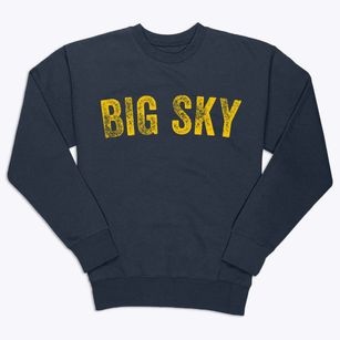 Big Sky Montana Timeless Retro Premium Crewneck Sweatshirt