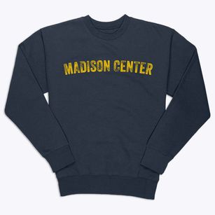 Madison Center Connecticut Timeless Retro Premium Crewneck Sweatshirt