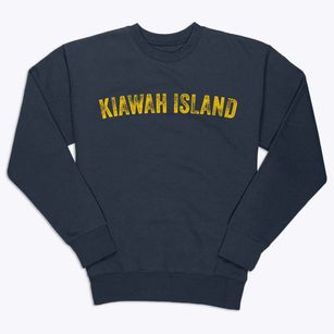 Kiawah Island South Carolina Timeless Retro Premium Crewneck Sweatshirt