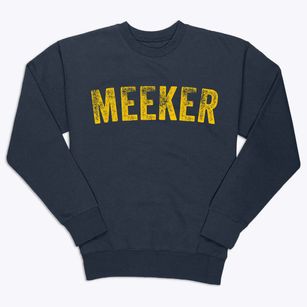 Meeker Oklahoma Timeless Retro Premium Crewneck Sweatshirt