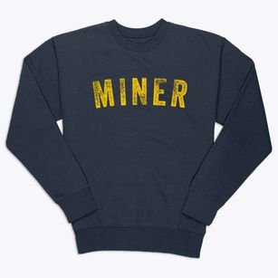 Miner Missouri Timeless Retro Premium Crewneck Sweatshirt