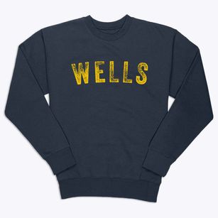 Wells New York Timeless Retro Premium Crewneck Sweatshirt