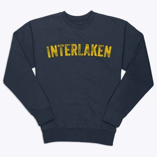 Interlaken New Jersey Timeless Retro Premium Crewneck Sweatshirt