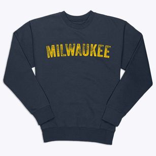 Milwaukee Wisconsin Timeless Retro Premium Crewneck Sweatshirt