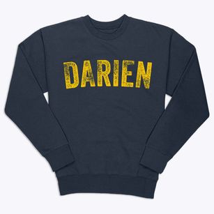 Darien Connecticut Timeless Retro Premium Crewneck Sweatshirt
