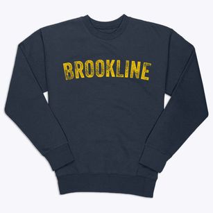 Brookline Vermont Timeless Retro Premium Crewneck Sweatshirt